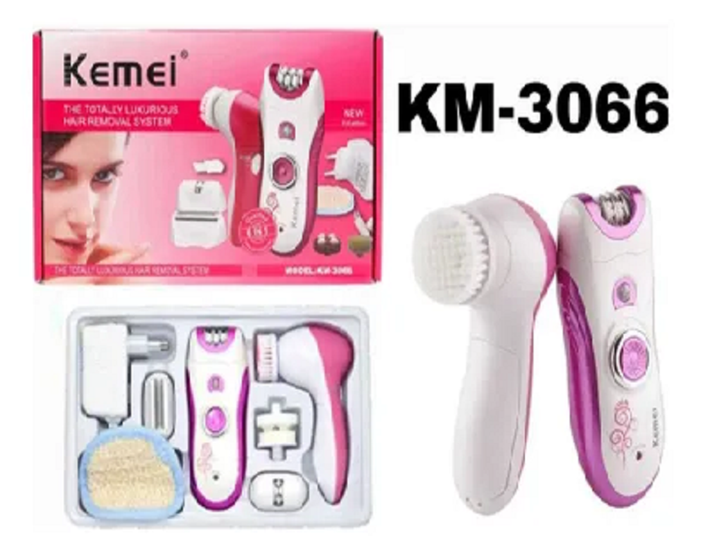 Depilador Eléctrico Multifuncional Kemei